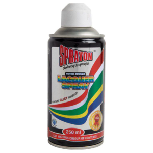 Sprayon Flat White Gloss Spray Paint 250ml