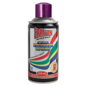 Sprayon Purple Gloss Spray Paint 250ml