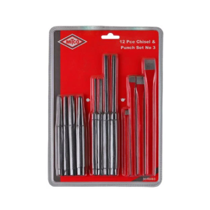 Aftool Chisel and Punch Set No 3, 12 Piece