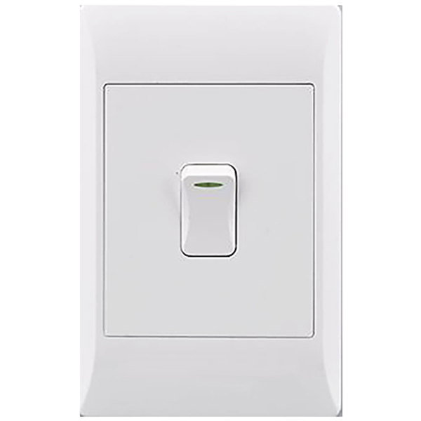 Electricmate 1 Lever 2-Way 2 x 4 Switch, White