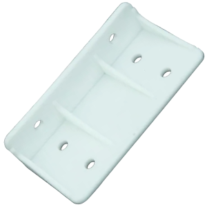 Fascor PVC Bracket 44mm x 50mm, Pack of 2