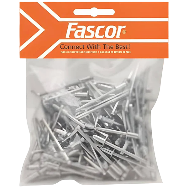 Fascor Pop Rivets CSK, Pack of 100