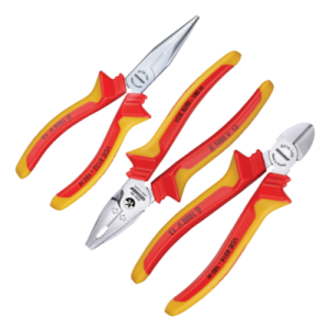 Gedore Red Insulated Pliers Set 3 Piece VDE 1000V S3008H