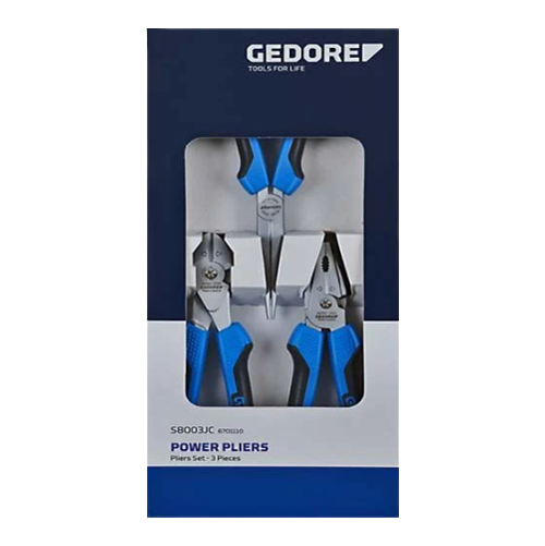 Gedore Pliers Set 3 Piece 200mm S8003-JC