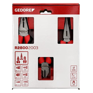 Gedore Red Plier Set 3 Piece 2C Handle R28002003