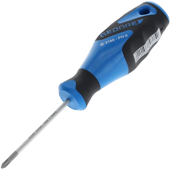 Gedore Screwdriver PH0 x 60mm PHS-420N 6683110