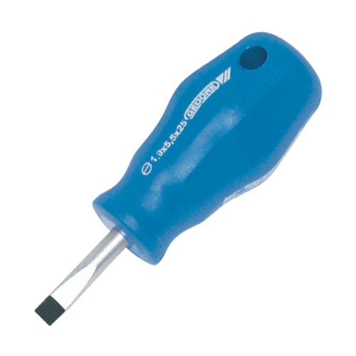 Gedore Stubby Screwdriver 5.5mm x 25mm 440N 1482432