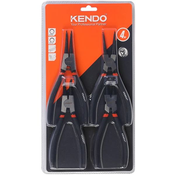 Kendo Circlip Plier Set Pack of 4, 11510