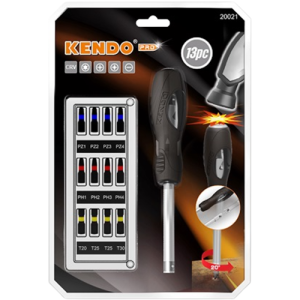 Kendo Impact Screwdriver Set 13 Piece 20021