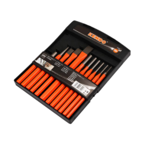 Kendo Punch and Chisel Set 12 Piece