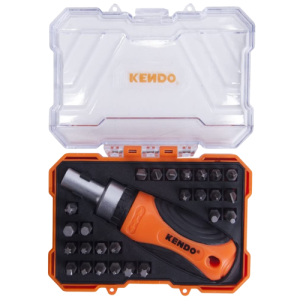 Kendo Ratchet Screwdriver Set 27 Piece KD-20665