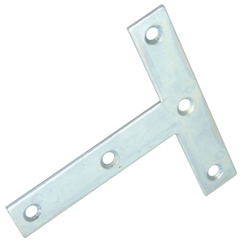 Mackie Galvanized Tee Bracket 100mm x 100mm, 2 Piece