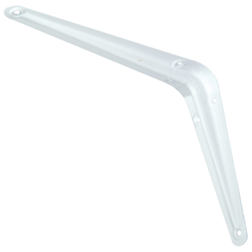 Mackie White Shelf Bracket 100mm x 125mm, 1 Piece