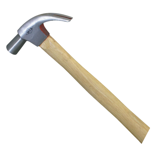 Mts Claw Hammer with Wooden Handle 500g