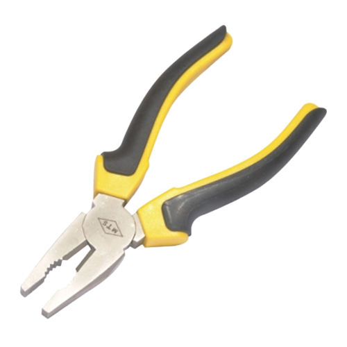 Mts Combination Pliers with Yellow and Black Handle