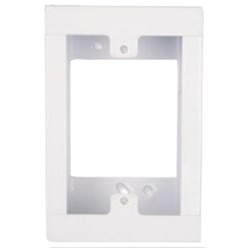 Mts Electrical Plastic Open Back Extension 2x4 Wall Box, Single Box