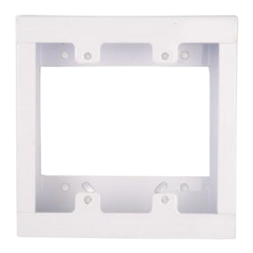 Mts Electrical Plastic Open Back Extension 4x4 Wall Box, Double Box