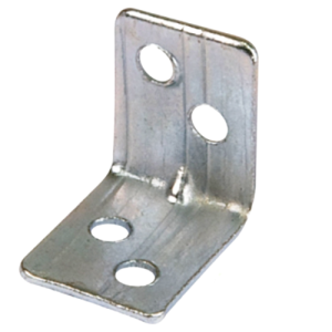 Mts Galvanized Corner Bracket 25mm x 25mm, 50 Piece