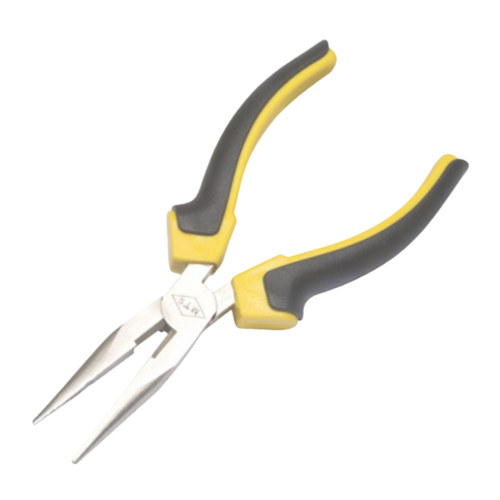 Mts Long Nose Pliers with Yellow and Black Handle