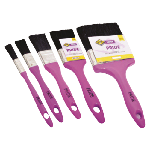 Mts Paint Brushes Pride 12mm to 100mm