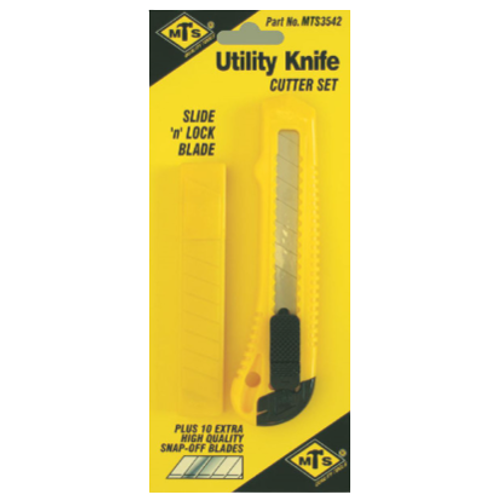 Mts Utility Knife Cutter Set 2 Piece No. 200