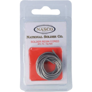 Nasco Resin Core Solder 1.6mm, 15g 40T