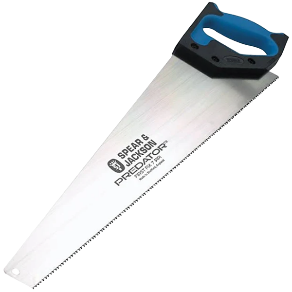 Spear and Jackson Hard Point Hand Saw 550mm 6T_7P, Coarse