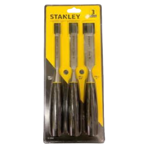 Stanley Beveled Edge Wood Chisel Set 3 Piece 16-158