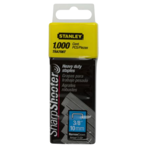 Stanley Heavy Duty 10mm Staples TRA706T, Types 4, 11, 140, G