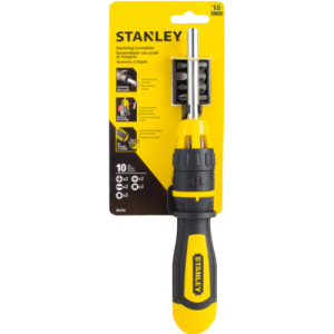 Stanley Screwdriver Ratchet Set 10 Piece 68-010