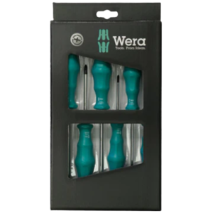 Wera Classic Green Point Screwdriver Set 6 Piece 1734_6