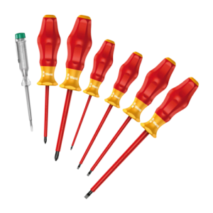 Wera Insulated Screwdriver Set 7 Piece 1000V VDE 1160I_7