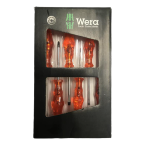 Wera Orange Screwdriver Set 6 Piece 10001