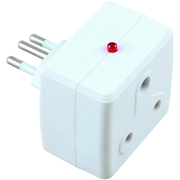 Electricmate Small 3 Pin to Large 3 Pin Plug Adaptor 16A