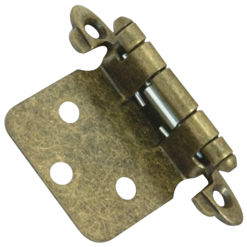 Fascor Antique Brass Self Close Hinge, Pack of 2