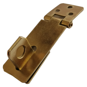 Fascor Brass Plated Hasp and Staple 55mm, Pack of 1