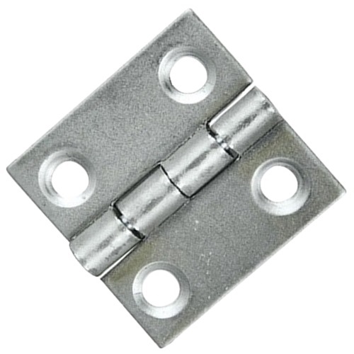 Fascor Bright Steel Butt Hinge 40mm x 22mm, Pack of 2