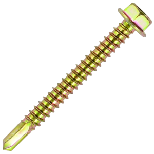 Fascor Hex Head Tekscrew #12 x 75mm, Pack of 20