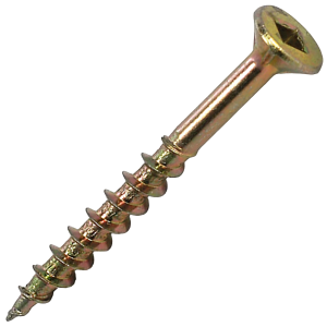 Fascor Square Chipboard Screws #10 x 60mm, Pack of 40