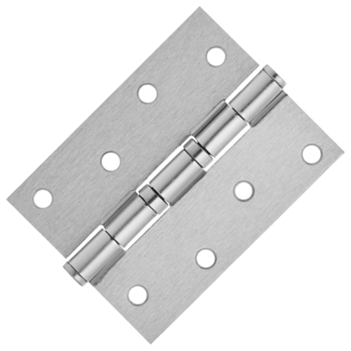 Fascor Stainless Steel Bearing Hinge 100mm x 75mm, Pair