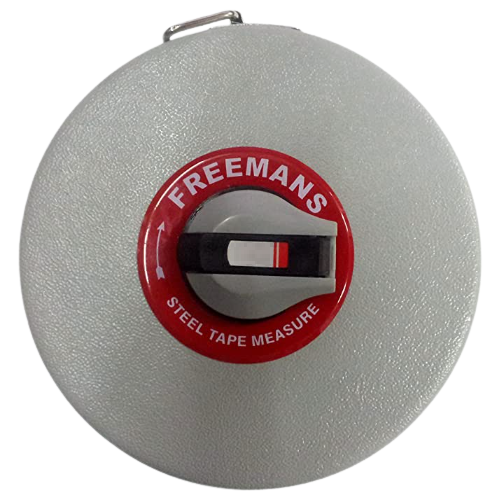 Freemans Steel Tape Measure with Closed Steel Case 30m x 13mm, SW30