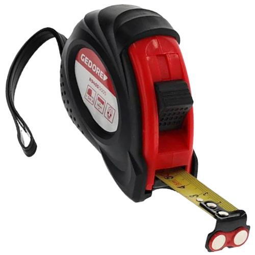 Gedore Red Steel Tape Measure 5m x 19mm, R94550005