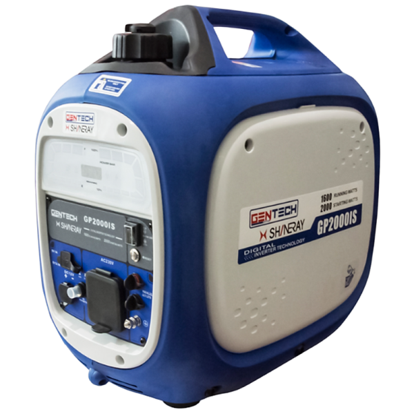 Gentech 2kVA Digital Pure Sine Wave Petrol Inverter Generator GP2000iS, Recoil