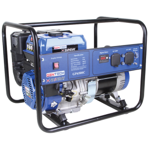 Gentech Tradesman 5.5kVA Recoil 4 Stroke Petrol Portable Generator GP6500C