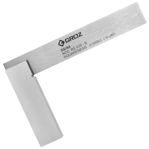 Groz Engineers Precision Square 100mm SS/A/4