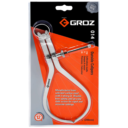 Groz Outside Spring Caliper 200mm OD/8