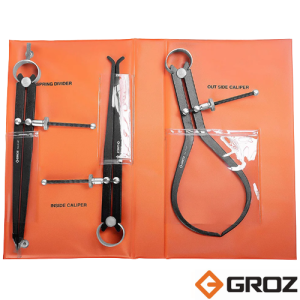 Groz Spring Caliper Set 3 Piece 150mm CD/SP/6/ST