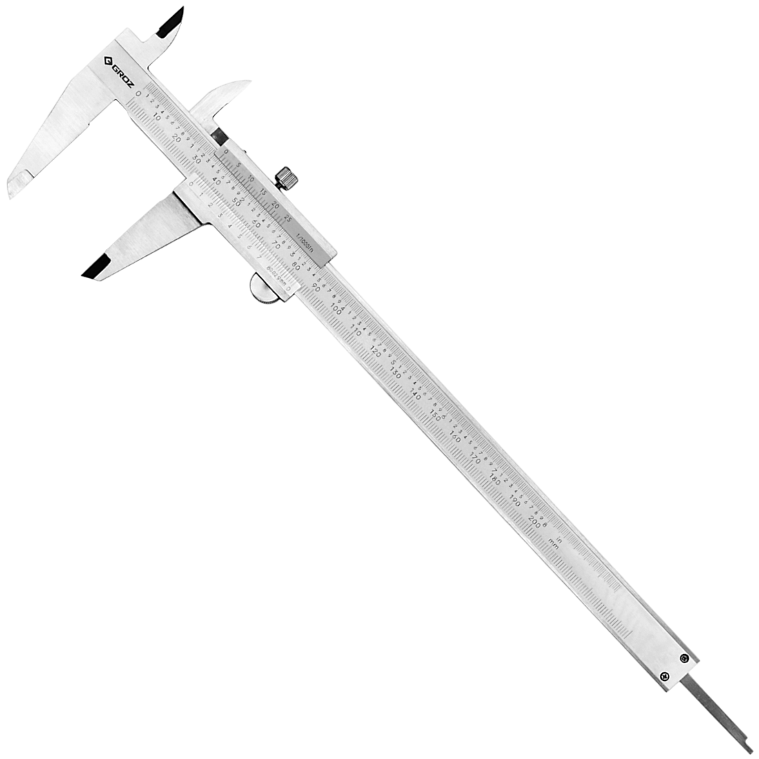 Groz Vernier Caliper 200mm x 0.02mm, 530-108