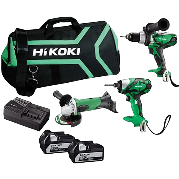 Hikoki Impact Drill + Driver Kit 18V, KC18DGDL