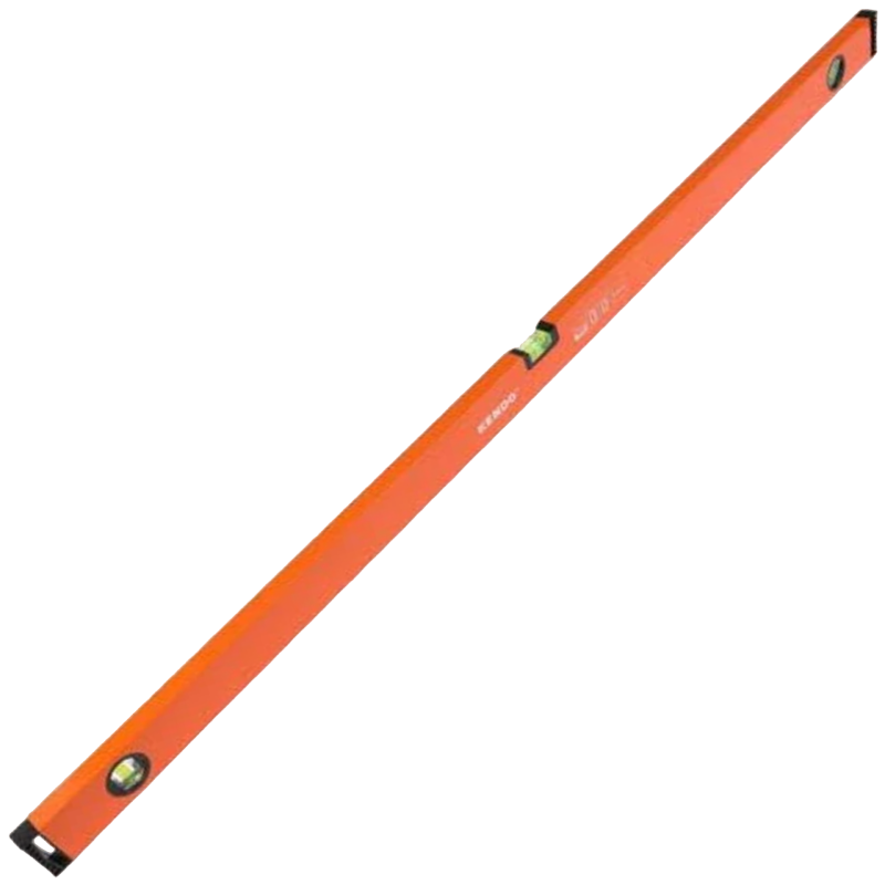 Kendo Aluminium Orange and Black Spirit Level 1000mm, 35355